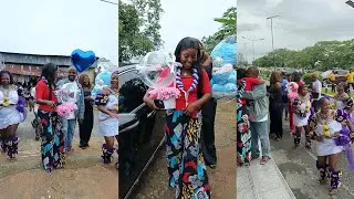 Congratulations to me as I welcome my wife back home in a grand style Welcome back home my love