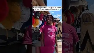 Торг за пару носков в Лесото 🇱🇸