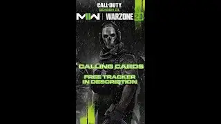 Prestige 5 Mastery Calling Cards + FREE Tracker | Call of Duty Modern Warfare 2 Warzone DMZ