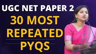 30 Most Repeated PYQs | UGC NET English | Paper 2 | Guaranteed Concepts for NET JRF