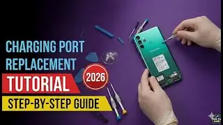 Samsung M33 5G SM-M336 Charging Port Replacement Tutorial / Wymiana złącza ładowania