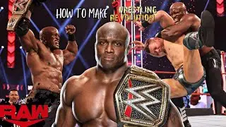 How to make Bobby Lashley in Wrestling Revolution 2D
