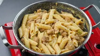 Special Creamy Chicken White Sauce Pasta | Cheesy & Restaurant-Style White Sauce Pasta
