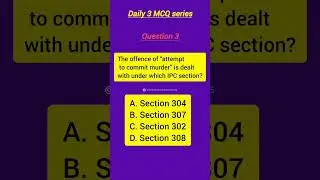 Forensic Medicine MCQs on IPC: Daily MCQ's Series #neetpg #fmge #mbbsabroad #medicalpg #mbbs