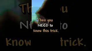 MOST Important Terraria HARDCORE tip...