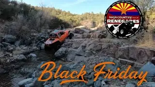 Rock Crawling on Black Friday trail - Payson, AZ