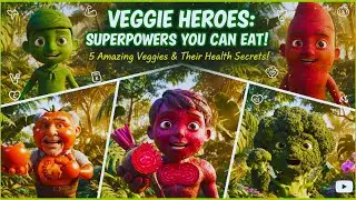 Veggie Heroes: vegetables & Their Health Benefits!