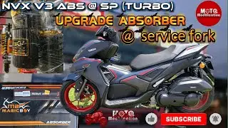 YAMAHA NVX V3 ABS @ SP(TURBO) 2025 UPGRADE ABSORBER MAGICBOY (rear)  @UPGRADE  FRONT FORK SPRING.