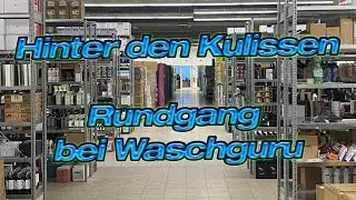 Zu Besuch bei Waschguru - Hinter den Kulissen - Lagerrundgang und entspannter Talk mit euren Fragen!