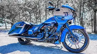 2019 CVO Road Glide in Mako Shark Fade 🦈 🇺🇸 🦅 (Pre-owned Bike of the Week with Adrian)