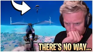 Tfue Was Shocked After Trying To Catch This Player With The Helicopter!