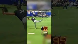 Kid throws bullpen in front of 20 MLB Scouts 🤯
