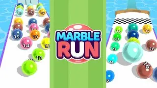 Marble Run 3D 🌈⚽🌈 All Levels Gameplay Trailer Android,ios New Game