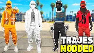 PACK DE TRAJES MODDED EM SESS&Atilde;O SEM MODO CRIADOR (Traje laranja, Full branco, etc) - GTA 5 ONLINE