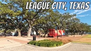 League City, Texas! Drive with me through a Texas city!
