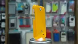 Обзор оранжевого чехла Mercury Goospery Jelly Case для HTC Desire 310