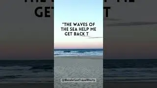The Waves of the Sea | Travel Quote | #travel #quotes #adventure #inspirational
