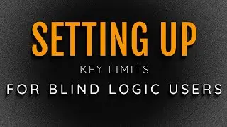 Setting Up Key Limits in Logic Pro For Blind Users Using VoiceOver