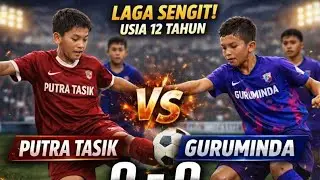 PUTRA TASIK VS GURUMINDA U12 #football #ssb #champion #lodaya #trending 