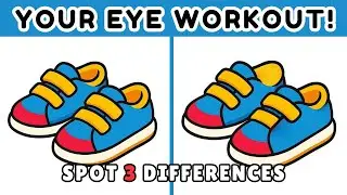 Ultimate Spot The Difference Challenge: Your Eye and Mind Workout! [ Brain Exercise #25 ]