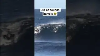 When you get barrel out of frame 🥺 #barrels #westernaustralia #surfing