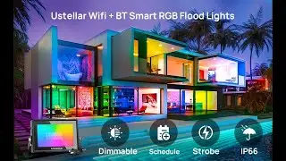 Ustellar TANK Smart RGB Floodlight