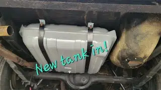 1957 Chevy gas tank replacement!