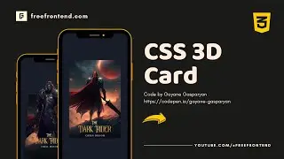 CSS 3D Card
