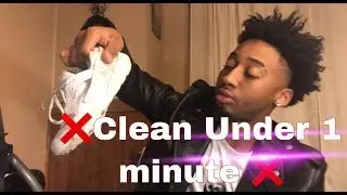 how to clean Nike white huaraches Under 1 minute