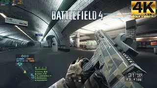 Battlefield 4 ➤ Operation Metro 2014 - Conquest Gameplay 4K60FPS