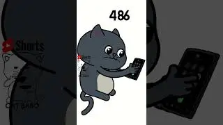 McDonalds &ldquo;I&rsquo;m lovin&rsquo; it&rdquo; theme song on iPhone keypad | Cat Babo version (Animation Meme) #shorts
