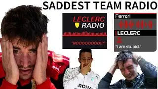 The Saddest F1 Team Radio
