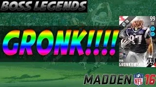 99 OVERALL BOSS ROB GRONK !!!!!!!!!!!!!!!!!!!! | MUT 16 Ultimate Legends