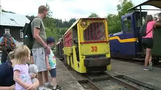 Rajnochovická lesní železnice z.s. na Nově.📽️🚊