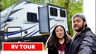 RV TOUR | Our Weekender RV! | 2020 Keystone Passport 199MLWE