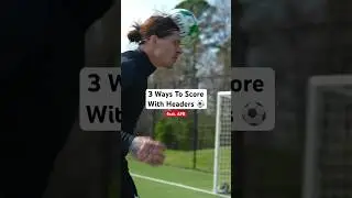 How to Score Goals With Your Head #footballshorts #soccer #footballskills