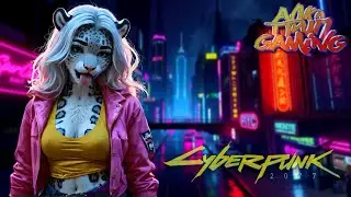 Cyberpunk 2077: Призрачная свобода с Wolfmks Female Furry snow leopard Финал № 3 и 4, 5