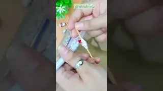 DIY Paper Beads #shorts #papercraft #hafsaartbox #youtubeshorts