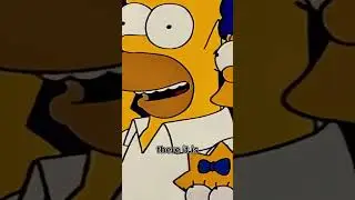 Flanders' Noble Sacrifice  A Heartwarming Twist in the Comet Crisis! #simpsons #shorts