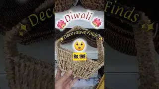 Diwali #homedecoration #decorative #finds #diwali #shorts #basket #fruitbasket #MissBairagi