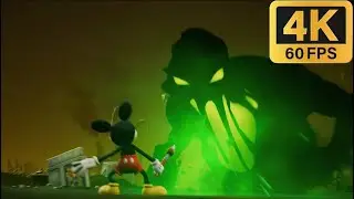 Disney Epic Mickey: Rebrushed - False Shadow Blot Boss (Paint) (4K 60fps)