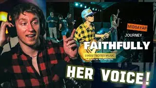 Sweetnotes - Faithfully | Journey - Live @ Midsayap, North Cotabato | Richards Infinity Reacts