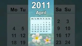 April 2011 Calendar