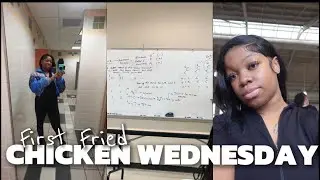 FIRST FRIED CHICKEN WEDNESDAY OF SPRING SEMESTER 🍗 | ASU VLOG