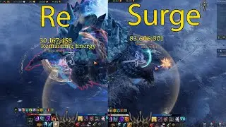 i played first run of Kunga with Re and second with Surge with the same party interesting results