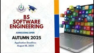 AIOU Admission Campaign | BS Software Engineering | Kashia Riaz | Computer Sciences | AIOU
