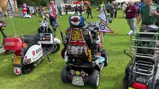 Sefton Park Cricket club , Liverpool Lost Boys Scooter Club “ Scoots in the Park “  22/08/2021