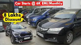18 months Kia Sonet at 8 Lakhs Discount | Used Cars for Sale | 95% Finance Available
