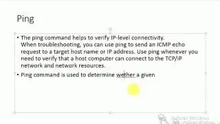 Network Troubleshooting using ipconfig, ping, tracert, nslookup commands Part 1