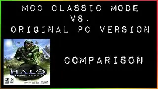 Halo Combat Evolved comparison (MCC classic mode vs. Original Gearbox PC port)